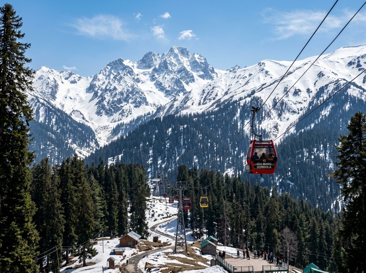 Gulmarg Gondola and Snow Peaks